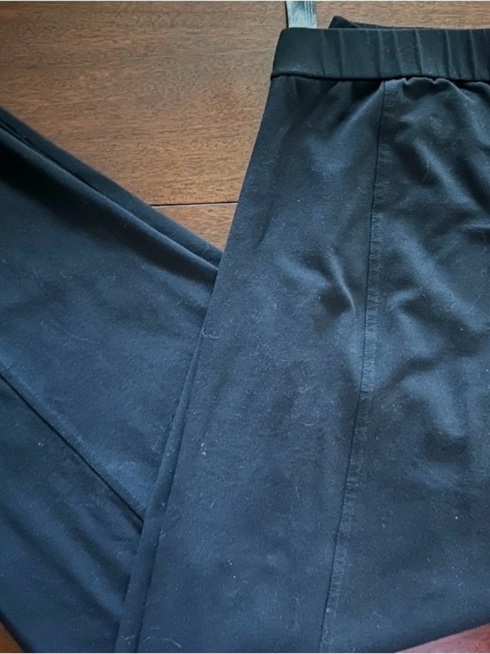 Eileen Fisher Charcoal Gray Pull-On Ankle Pants